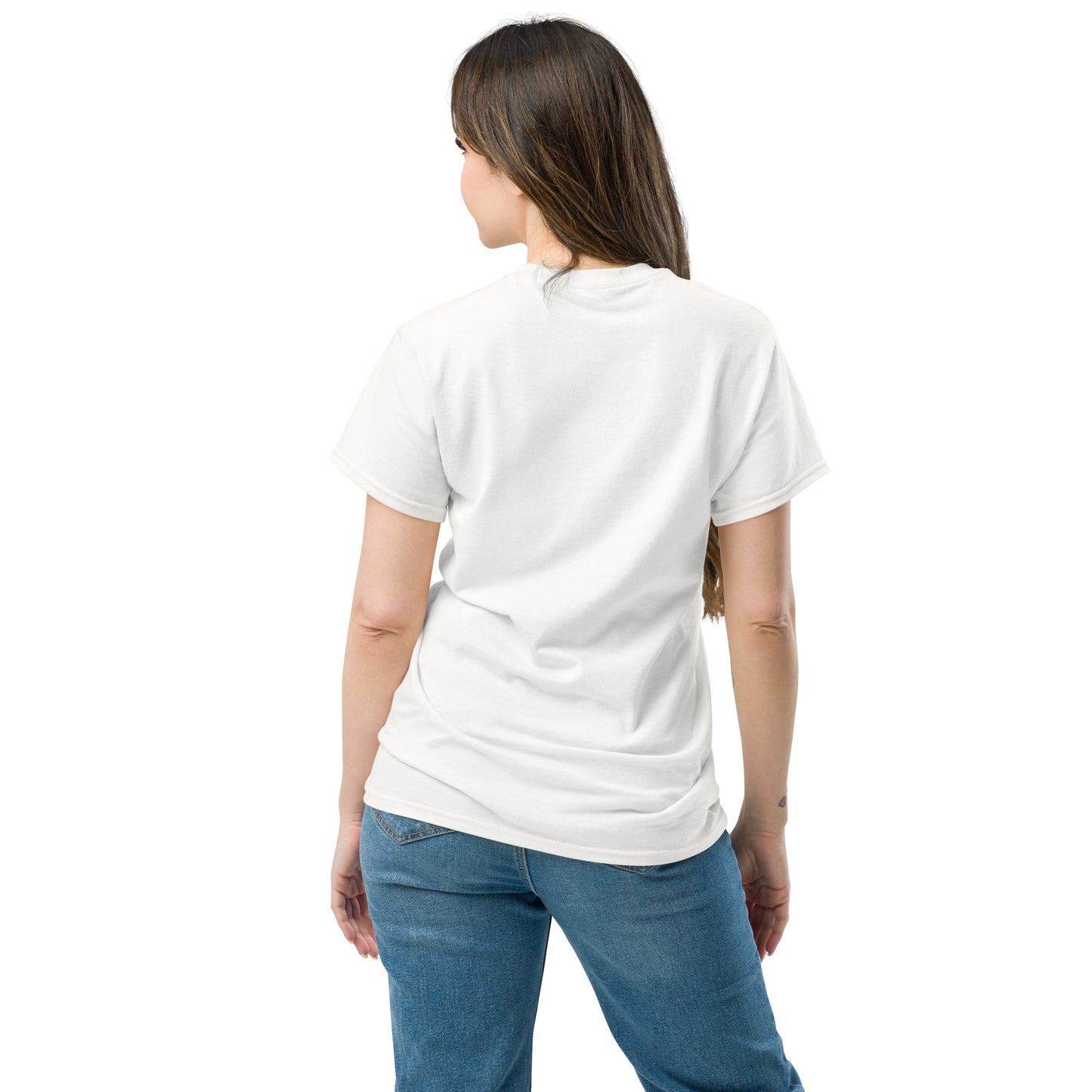 Woman classic tee with Falasteeniya print